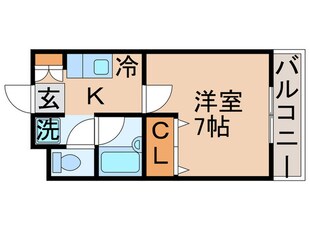 サンハルミ２号棟の物件間取画像